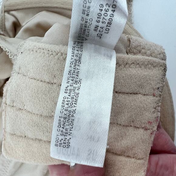 Wacoal Basic Beauty Full Figure Seamless Underwire Bra sand (beige/tan) sz 44DDD - Picture 8 of 10